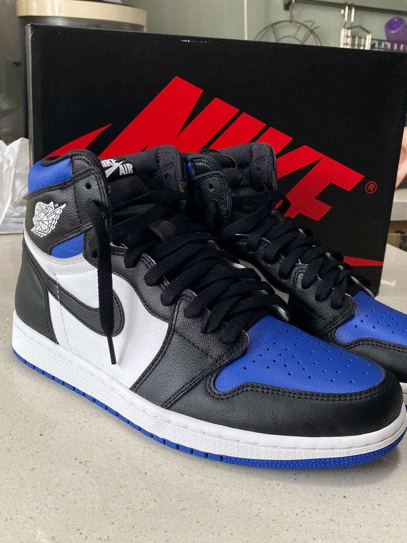 retro 1 royal blue toe