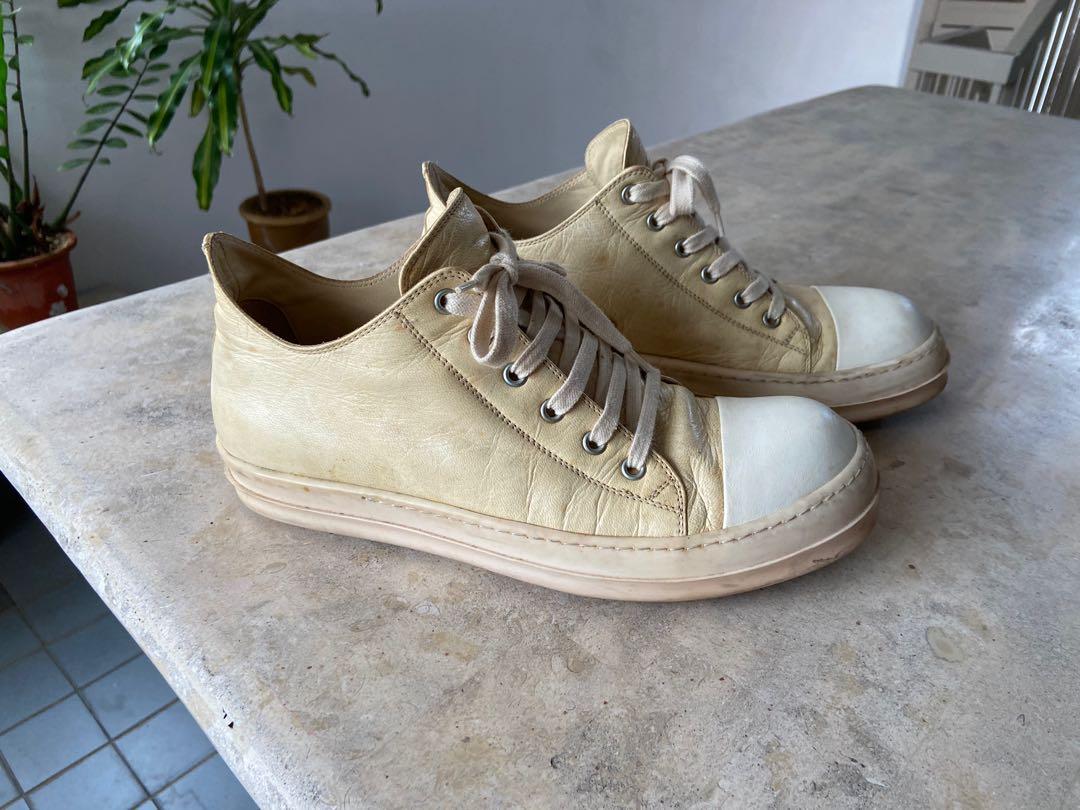 Ramones low best sale rick owens