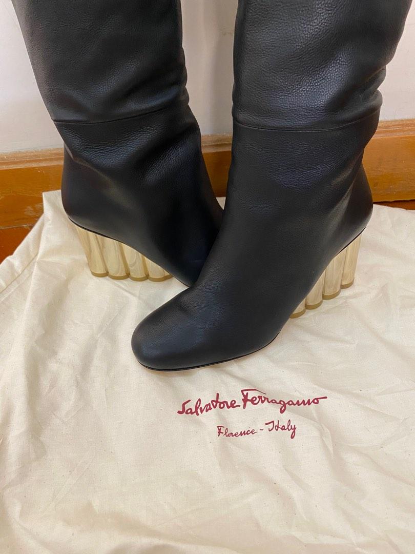 Ferragamo over 2025 the knee boots