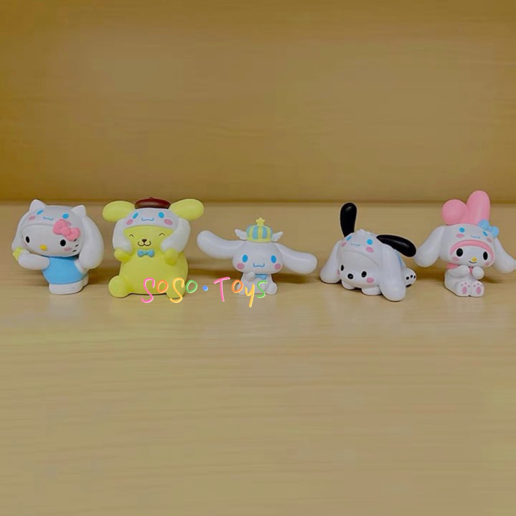 Sanrio Characters打扮成玉桂狗角色系列扭蛋, 興趣及遊戲, 玩具 & 遊戲類 - Carousell