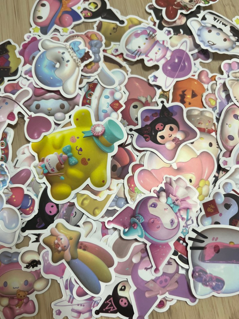 Sanrio Stickers, Hobbies & Toys, Stationery & Craft, Other Stationery ...