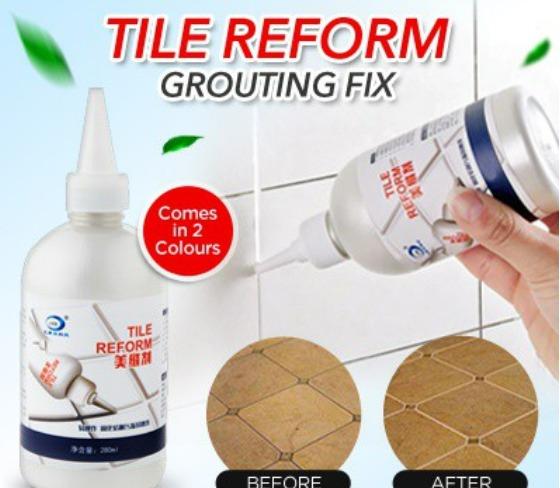 SG SELLER)2020 ULTIMATE GROUT CLEANER Tile reform Best Grout ...