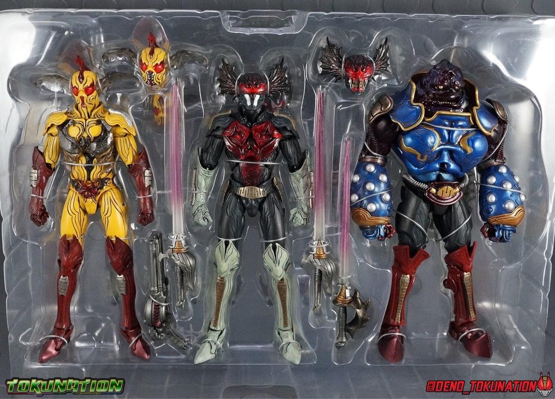 SIC仮面ライダー AKUMAIZER 3 フィギュアセット S.I.C. Akumaizer 3, Hobbies & Toys, Toys & Games on Carousell