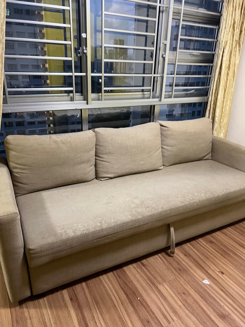 Sofa Bed IKEA, Furniture & Home Living, Furniture, Sofas on Carousell