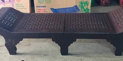 Sofa bed quality plastic (Category: Sofas) located in Quezon City. Submitted by allegaspi (Listing ID 1188160722, Image 3). Description: Cool, comfort and Relax L180 W57 H47 CM 1999 plus delivery fee from Novaliches Bayan QC.