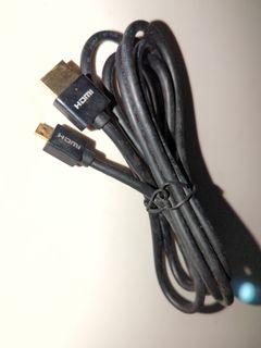 Some cables to go