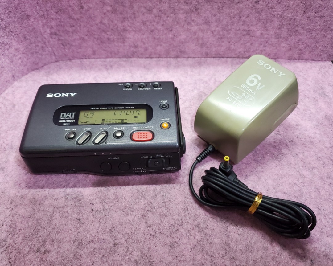 Sony DAT dat 機Recorder walkman TCD-D7 TCD D7 D 7 Digital Audio 
