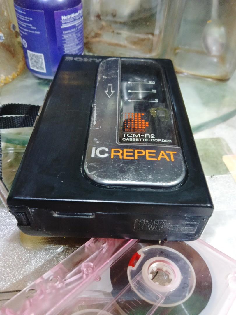 Sony TCM R20 Cassette -Corder, Hobbies & Toys, Memorabilia ...