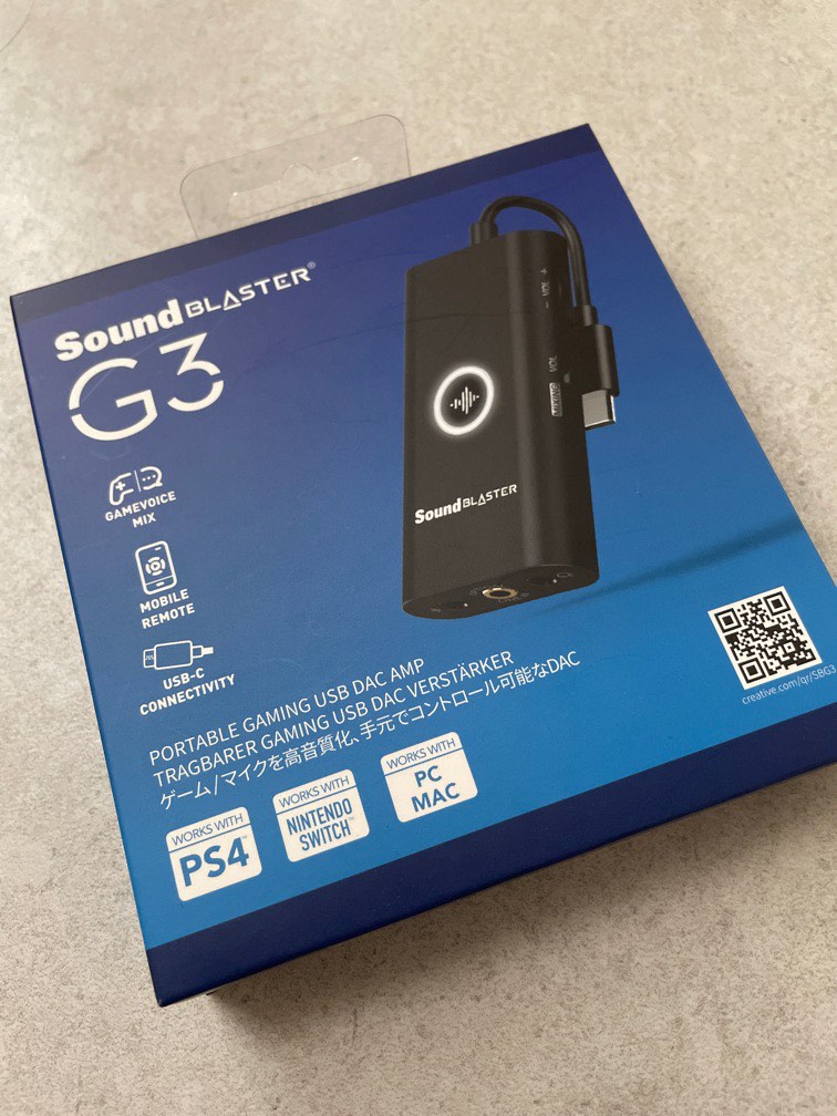 Sound Blaster G3 Computers Tech Parts Accessories Other Accessories On Carousell