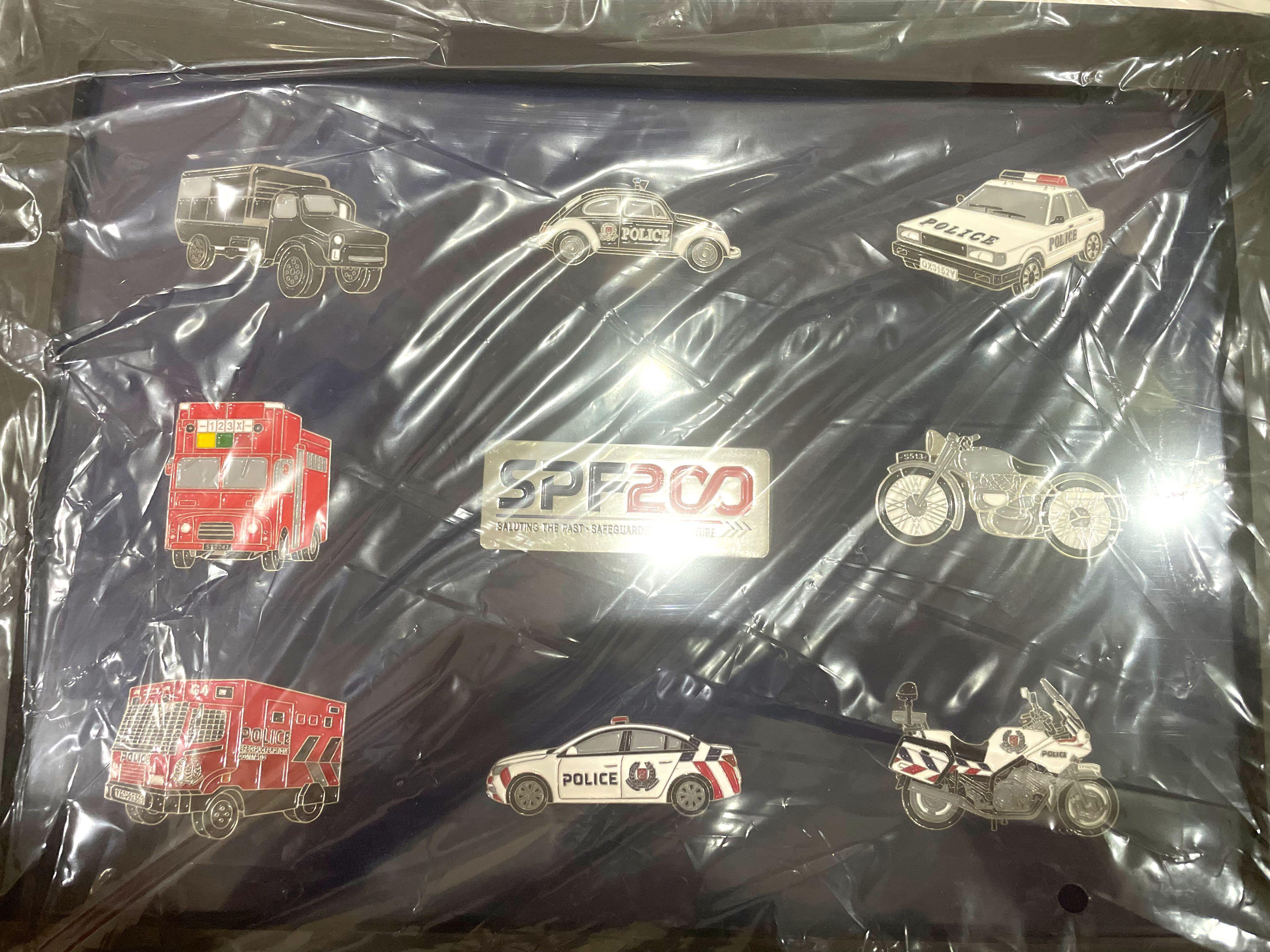 SPF200 Commemorative Mementos photo frame with 8 limited Edition badges ...