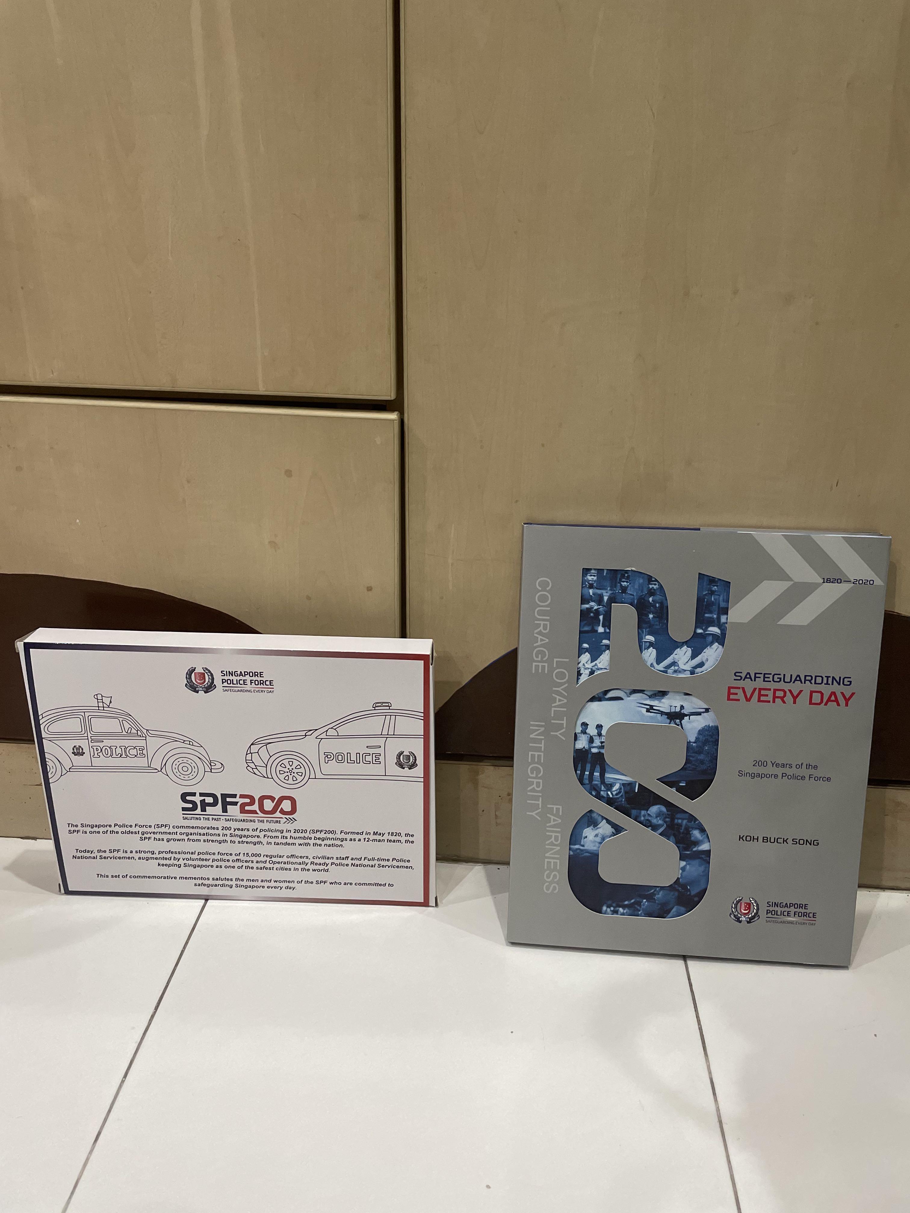 SPF200 Commemorative Mementos photo frame with 8 limited Edition badges ...