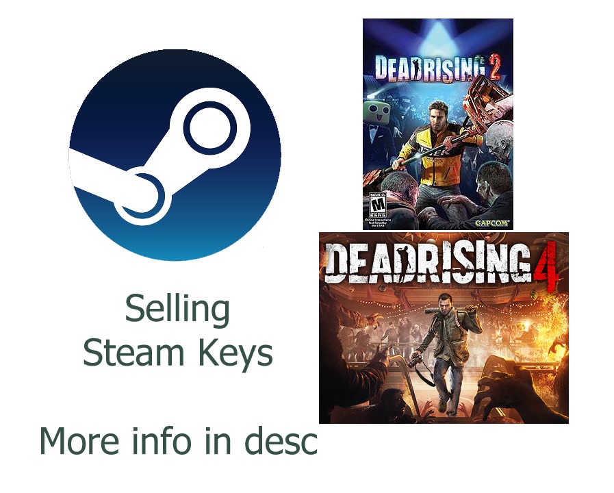 [Steam Keys] Dead Rising 2 & 4 (More games in profile), Video Gaming, Video Games, Others on