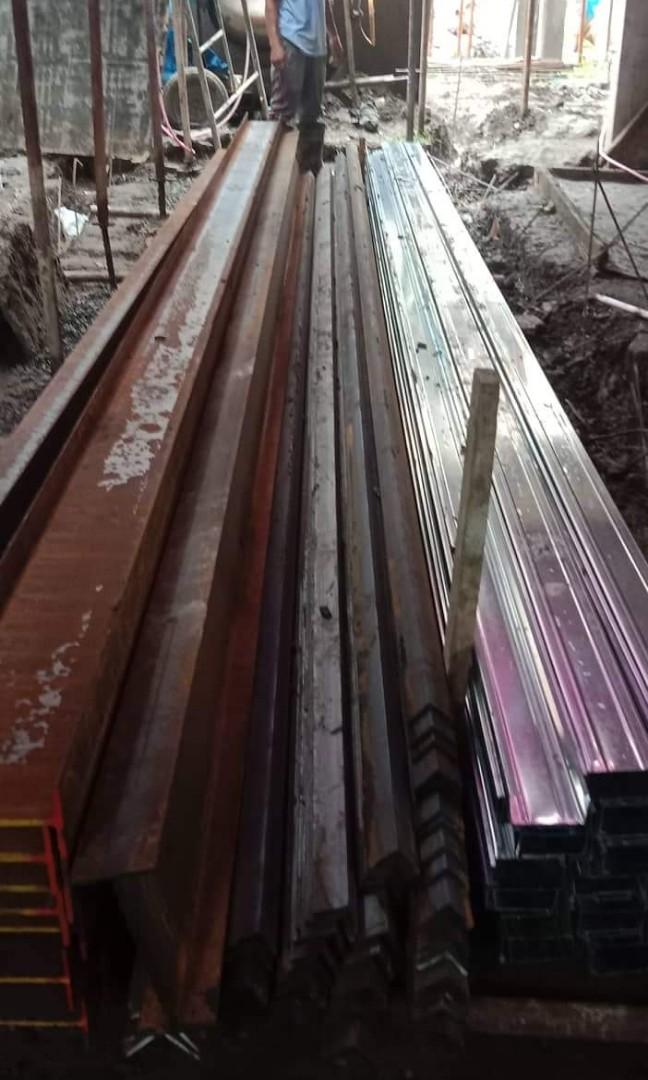 steel I beam, H beam, Wide flange, Angle bar, Channel bar, RSB, C