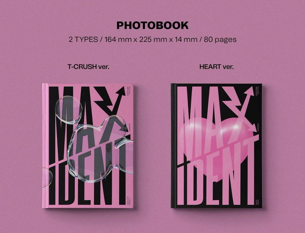 Stray Kids Maxident Album with the Signed Photocard TCrush Version