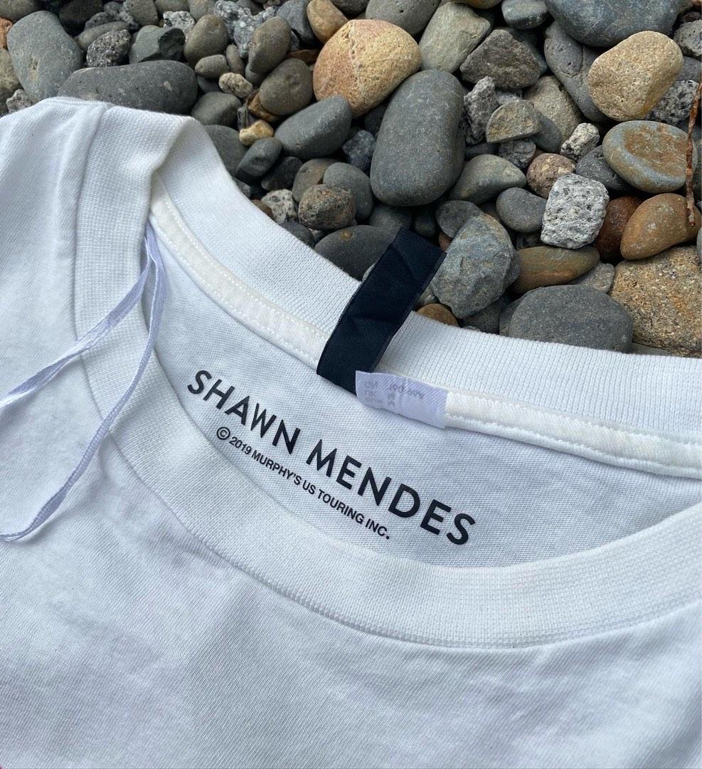 T shirt shawn mendes x hnm tour, Fesyen Pria, Pakaian ...