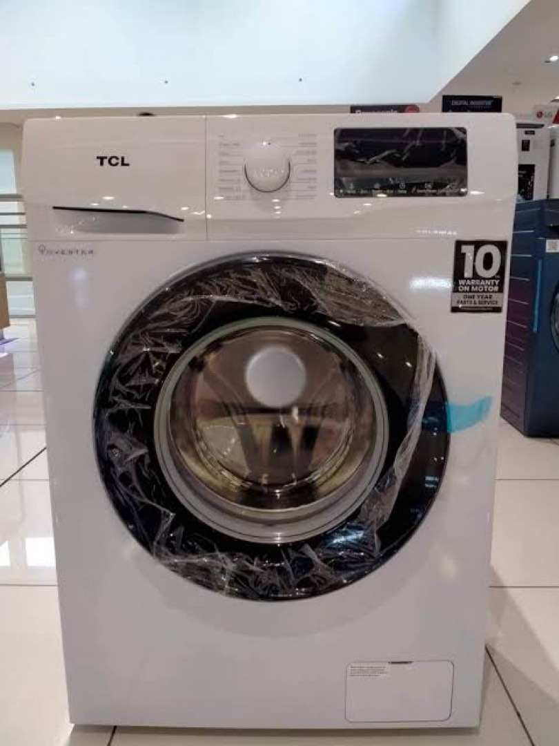 TCL FRONT LOAD INVERTER WASHING MACHINE, TV & Home Appliances, Washing