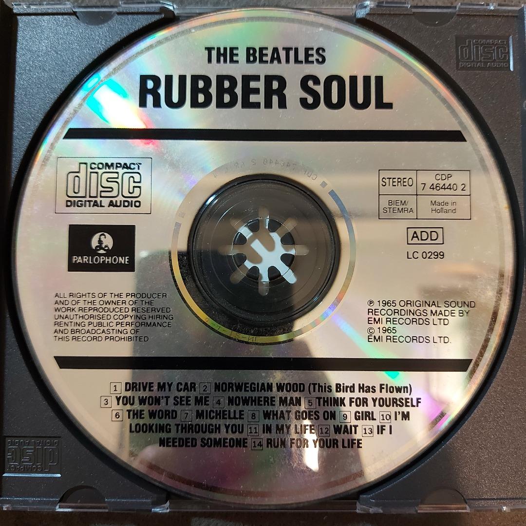 tHe BEATLES - RUBBER SOUL CD (65年作品, made in hoLLand) MiCHELLE