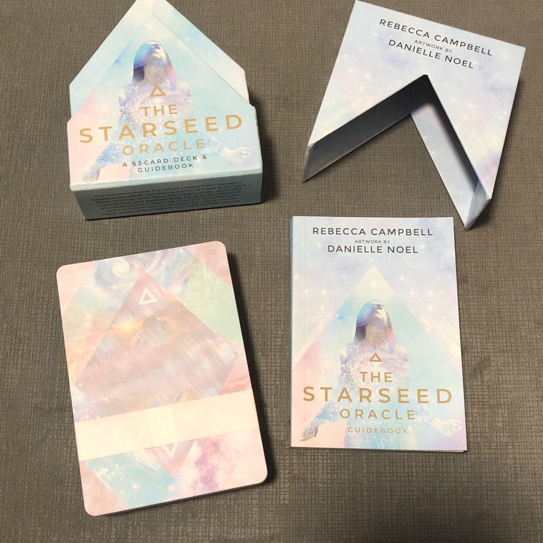 The Starseed Oracle (Category: Storybooks) located in Manila. Submitted by tkwcha (Listing ID 1188139198, Image 2). Description: 53 card deck and guidebook authentic like new ✨ > accepts Gcash and Bank Transfers > shipping or meet-ups .