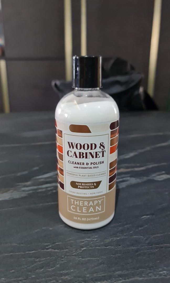 Therapy clean Wood and cleaner polish, Furniture & Home Living