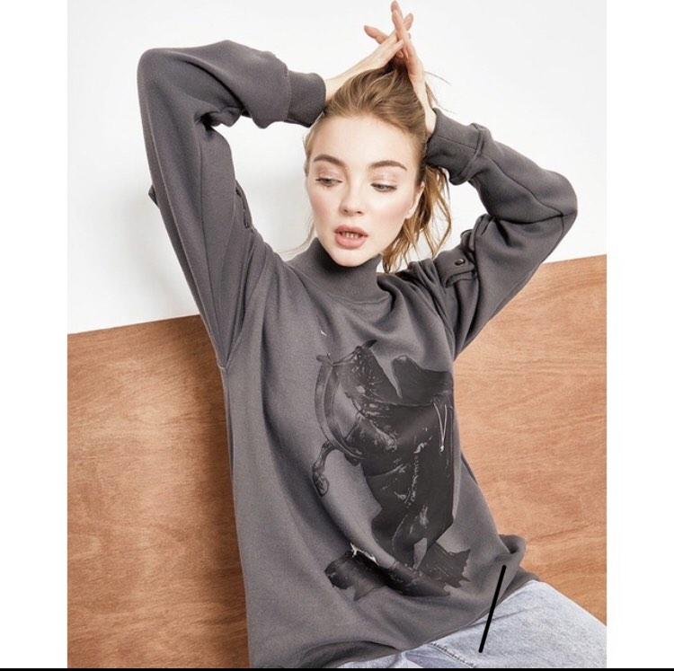 Unisex Turtle Neck Oversize Poseidon Reprisal Fesyen Pria