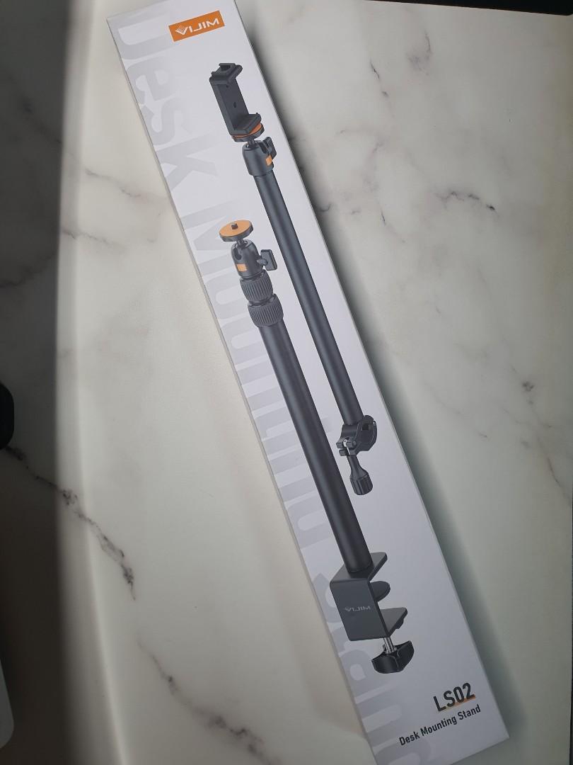 Ulanzi Vijim LS02 Camera Desk Mount Stand With Auxiliary Holding Arm, Photography, Photography