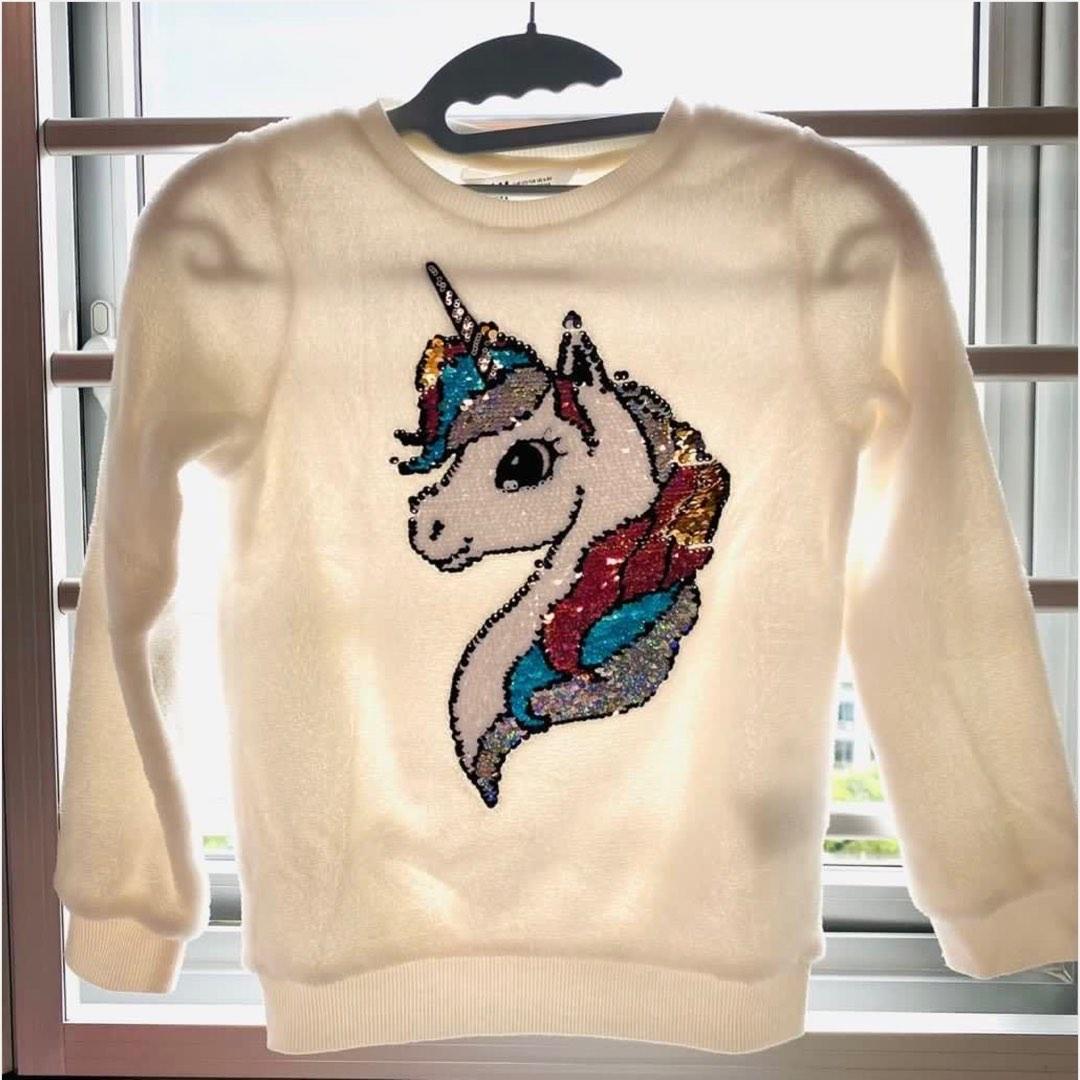 Rainbow best sale unicorn sweater