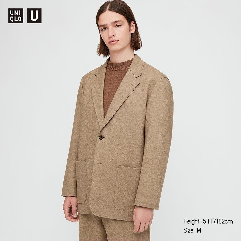 Uniqlo wool blazer online