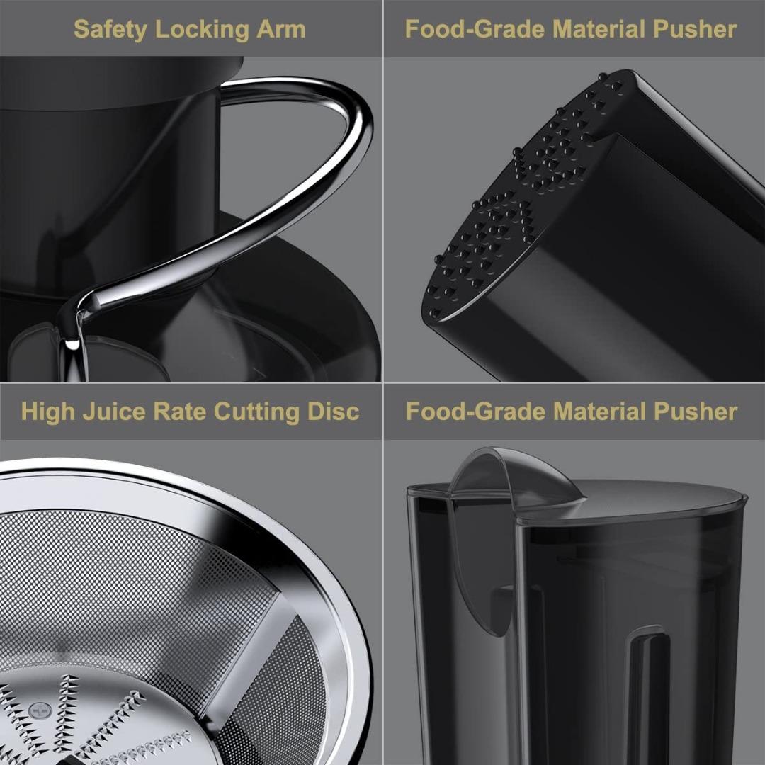 (Used) MLITER Juicer Machine Whole Fruit Juice Maker with 65mm Feed