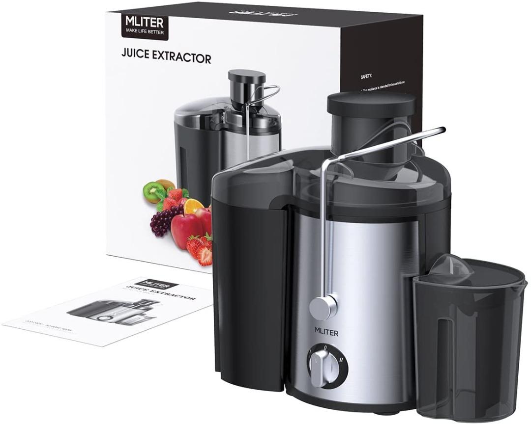 (Used) MLITER Juicer Machine Whole Fruit Juice Maker with 65mm Feed