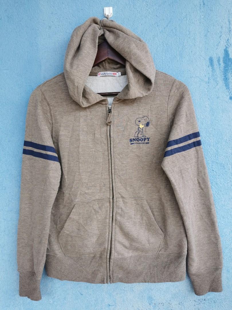 UT X Snoopy Peanuts Zip Up Hoodie, Women's Fashion, Coats, Jackets and