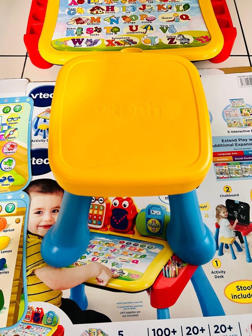 V tech Touch Learn Activity Desk Deluxe Hobbies Toys Toys