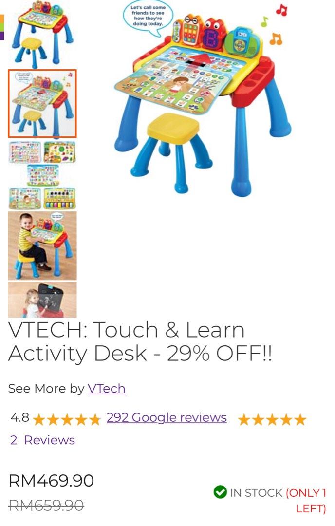Tech touch and learn activity desk sale