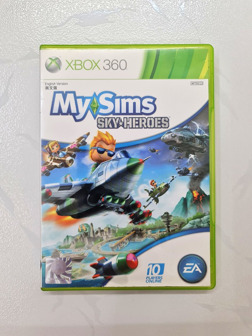 Video Game for Xbox 360 : MY Sims : Sky Heroes *Used* (NTSCJ / Electronic  Arts / Teen), Video Gaming, Video Games, Xbox on Carousell