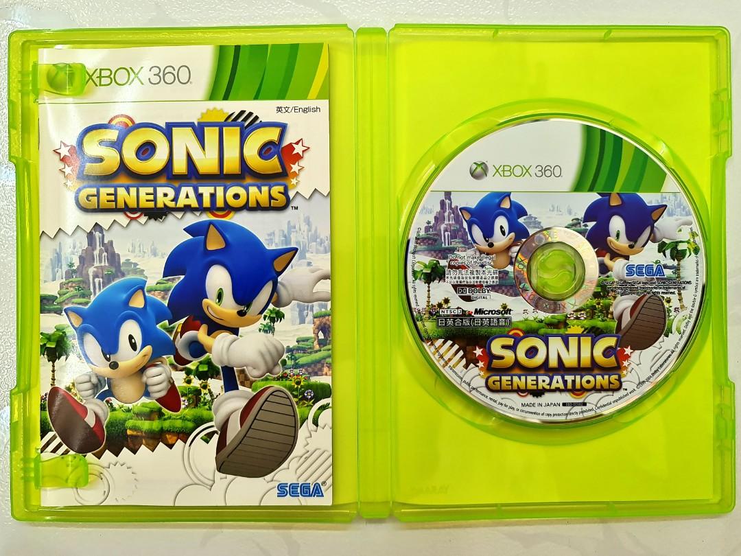 Sonic Generations Game Xbox 360 Transferência de Licença Black Friday -  ADRIANAGAMES