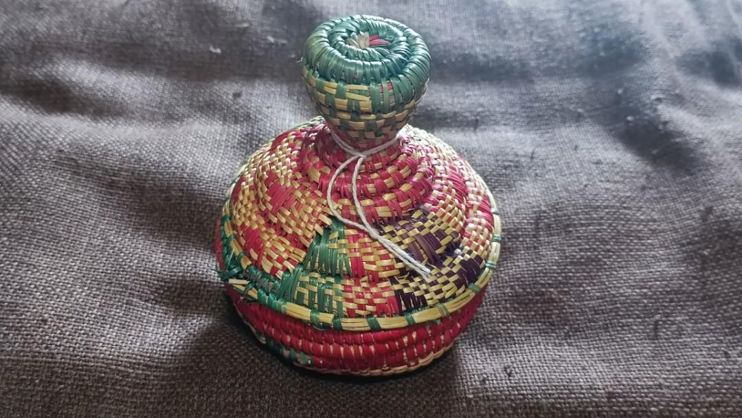 Vintage african basket, Furniture & Home Living, Home Improvement