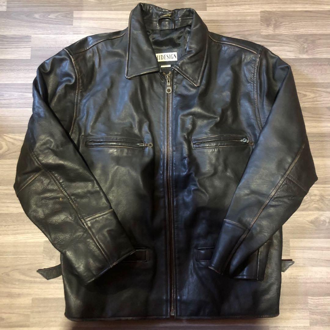 Hidesign discount leather jacket