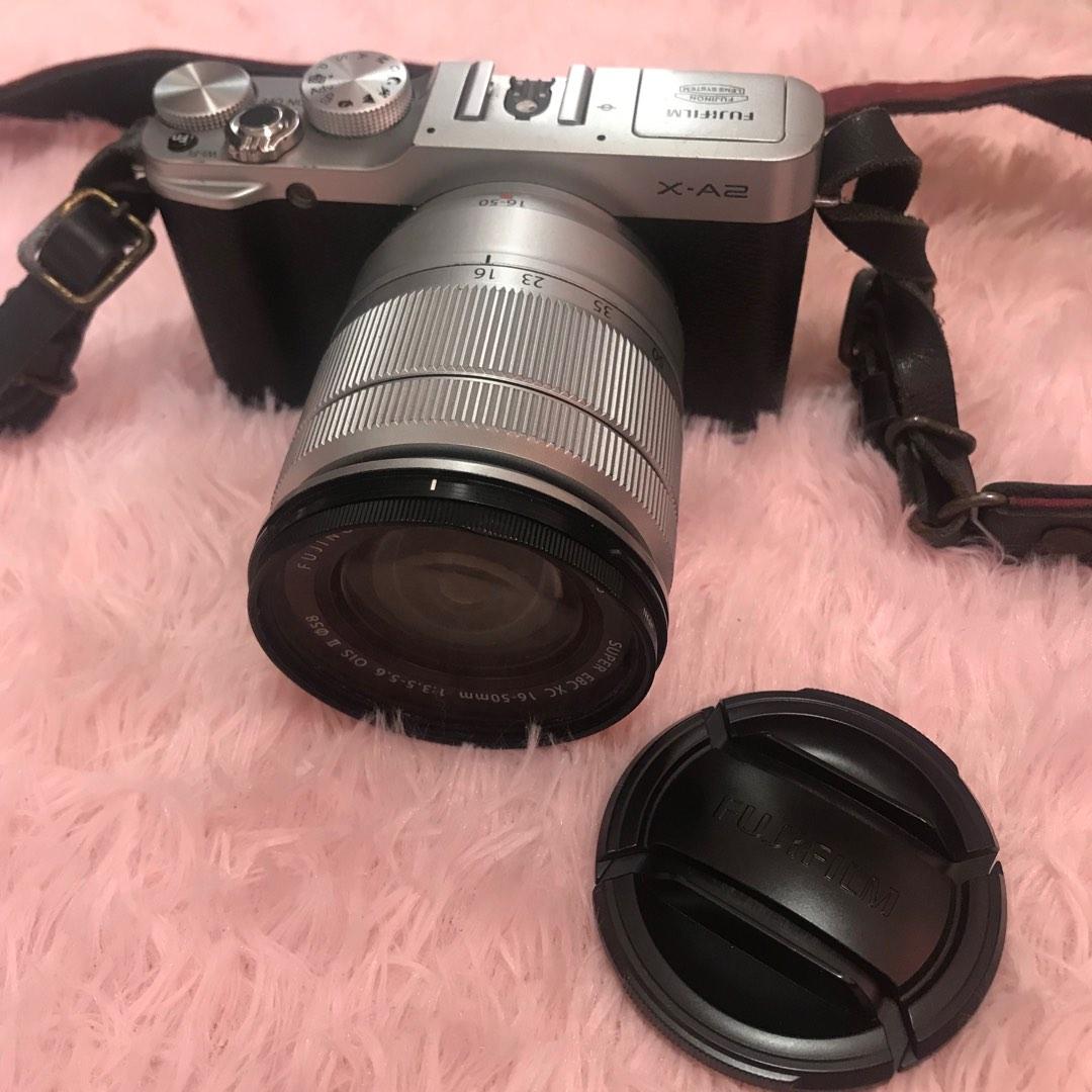 Vintage Mirrorless Fujifilm XA2 Camera, Photography, Cameras on Carousell