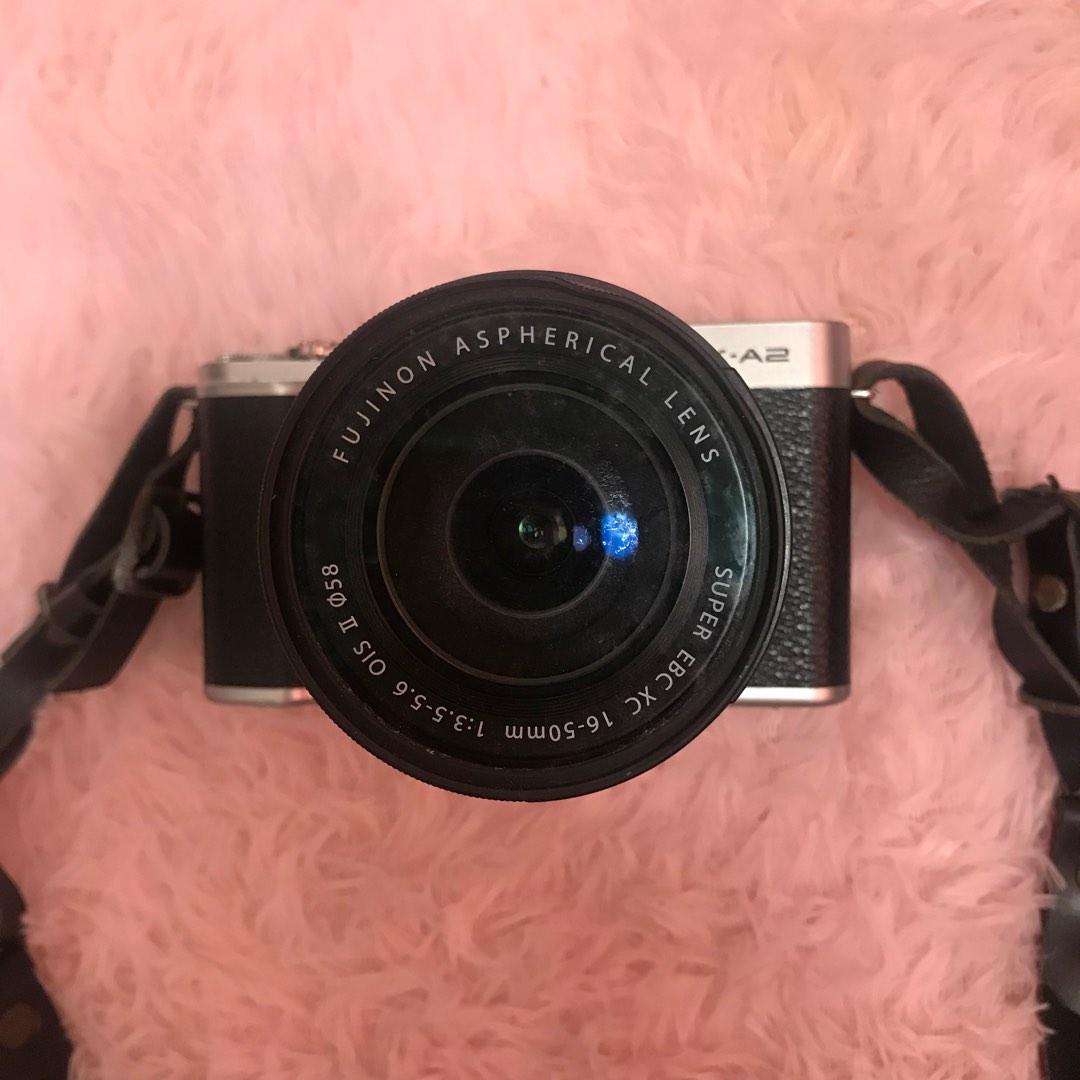 Vintage Mirrorless Fujifilm XA2 Camera, Photography, Cameras on Carousell