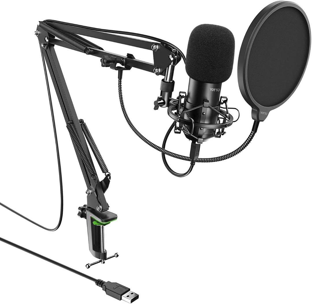 Yotto Usb Condenser Microphone, Computer Microphones