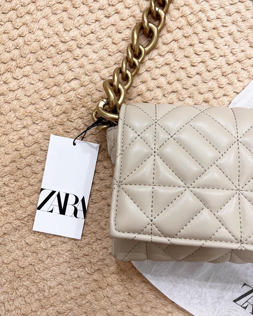 Zara shop cream bag