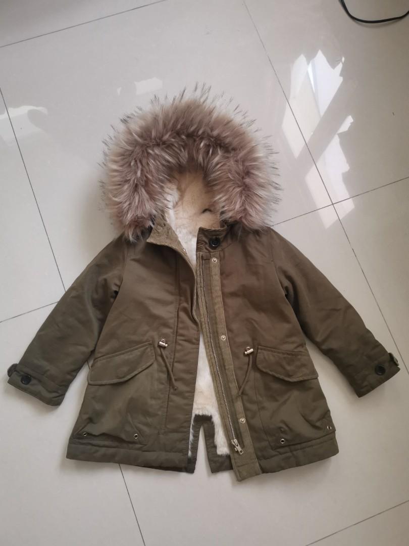 Zara girls outerwear top