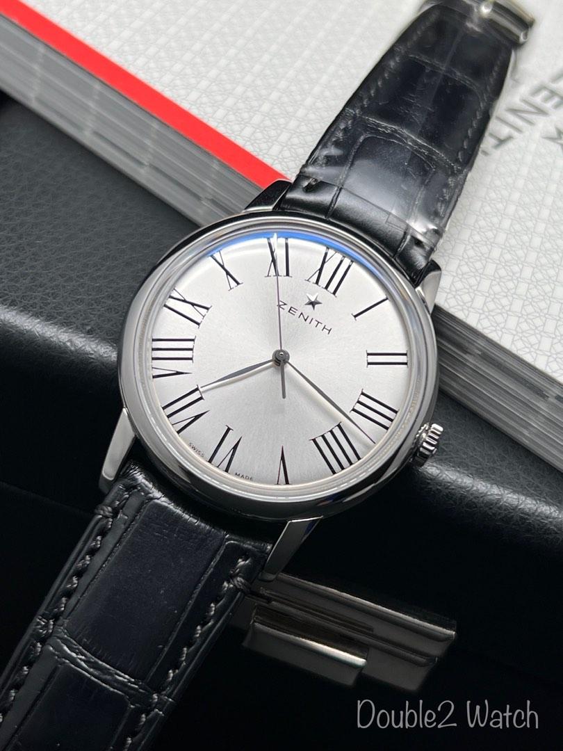 Zenith Elite Classic Automatic 39mm Silver Dial Luxury Watches
