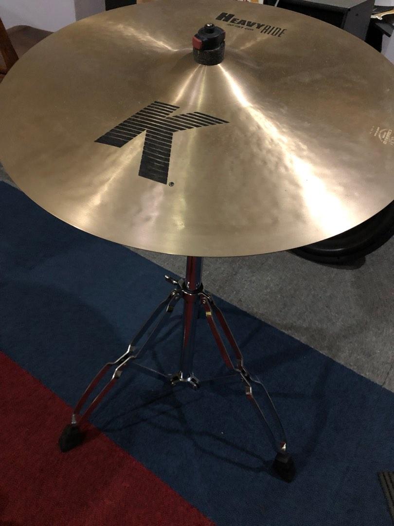 Audio,　Tama　cymbal　Zildjian　Heavy　stand,　cymbal　Ride　Carousell　K　on　with　Other　Audio　Equipment
