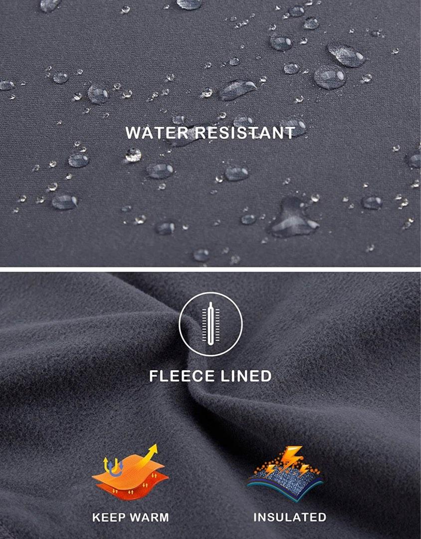 ZUTY Fleece Lined Leggings Water Resistant, Women's Fashion