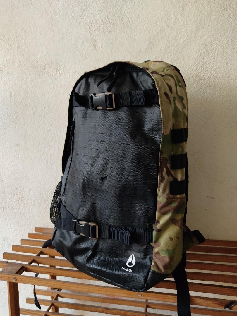 Nixon camo backpack clearance