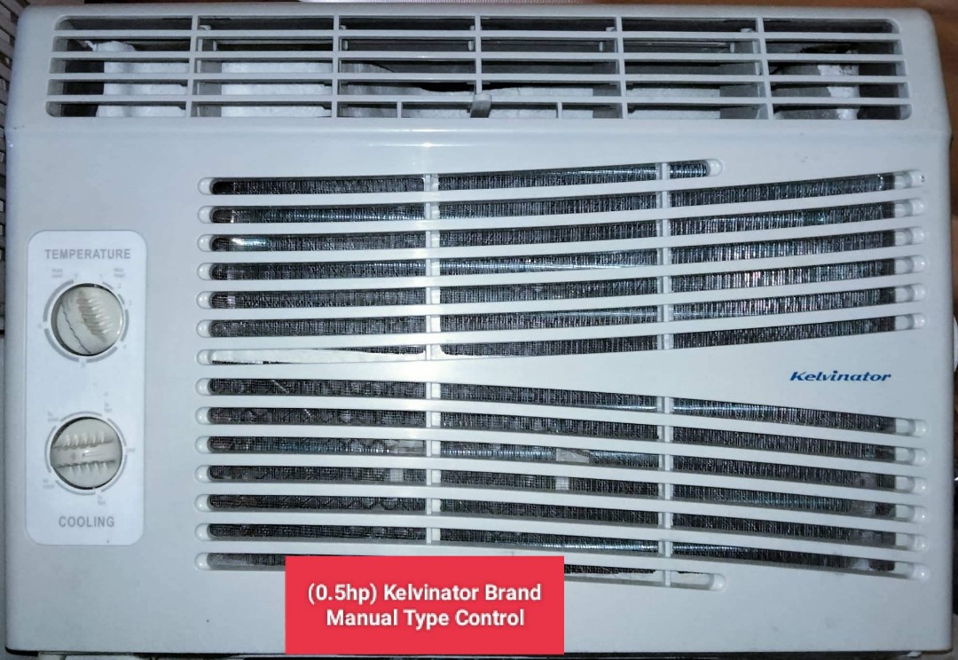 0.5hp Aircon Manual Type Control, TV & Home Appliances, Air