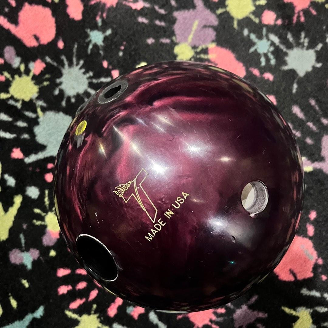 15lb Track Heat Bowling Ball, Sports Equipment, Sports & Games