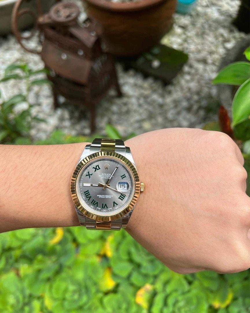 Rolex two tone 2025 wimbledon