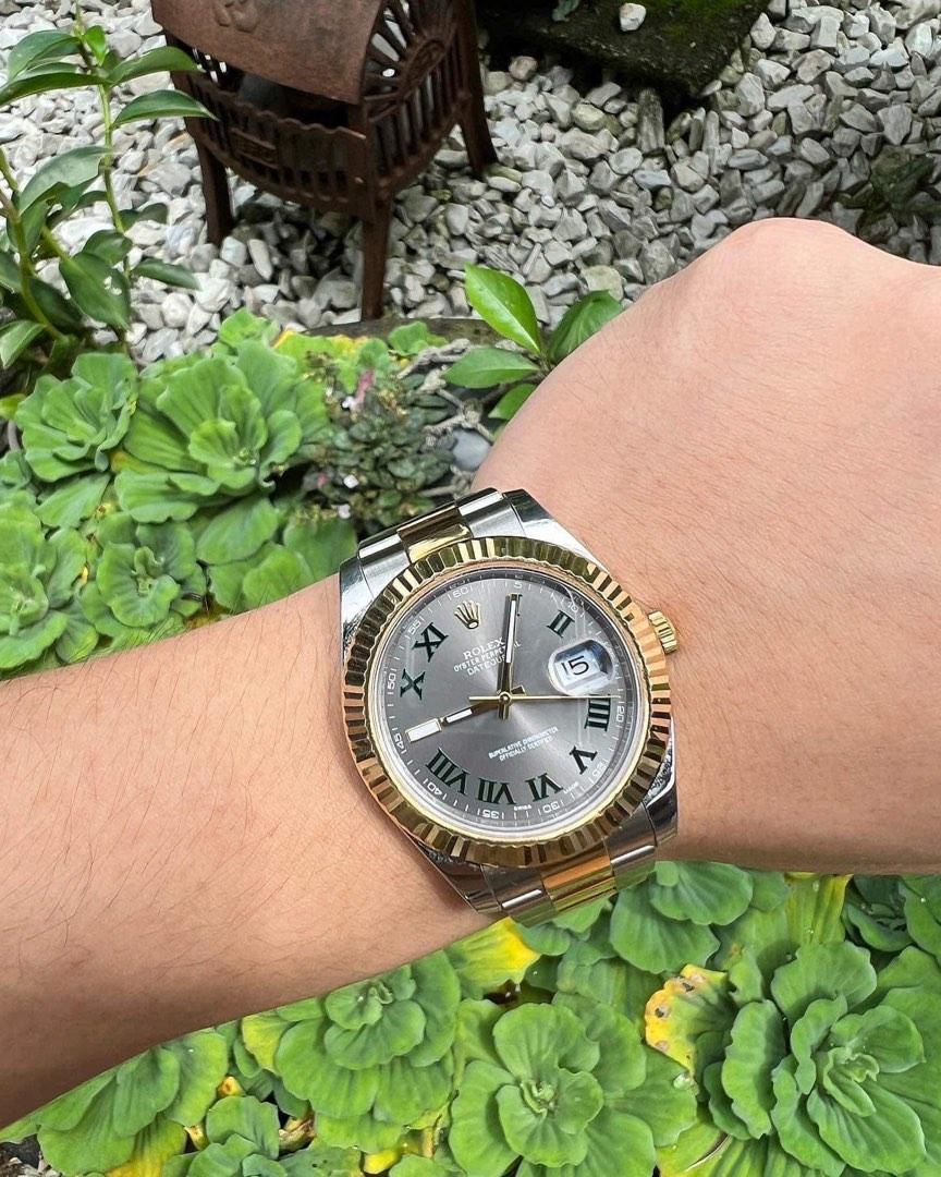 -2014 Two-Tone Rolex Datejust 2 41mm “Wimbledon” Dial (Category: Luxury Watches) located in Pasig City. Submitted by Watchaholics (Listing ID 1189899880, Image 2). Description: -2014 Two-Tone Rolex Datejust 2 41mm “Wimbledon” Dial - All Original - Complete Set - Ref: 116333 - Year: 2014 - Two-Tone - Gold Fluted Bezel Negotiable. Price: ₱780k.