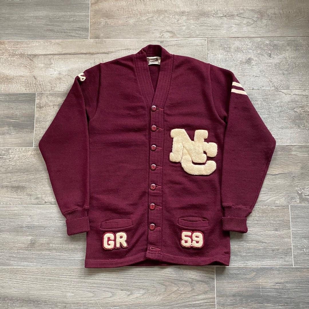Vintage varsity cardigan store